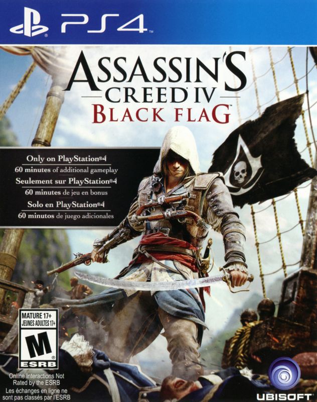 Assassin's Creed IV: Black Flag [Limited Edition] box art for Playstation 4